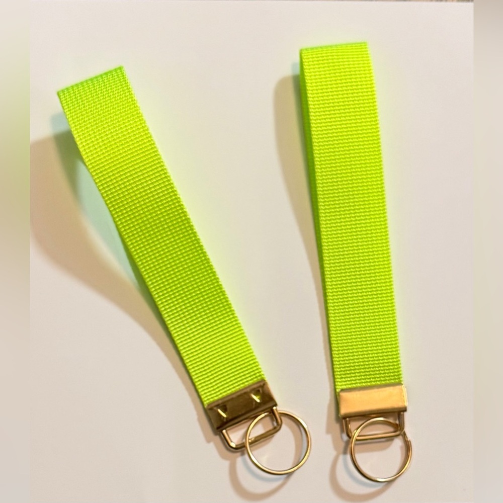 Neon yellow/Green Keychain Accessory - Picture 1 of 5